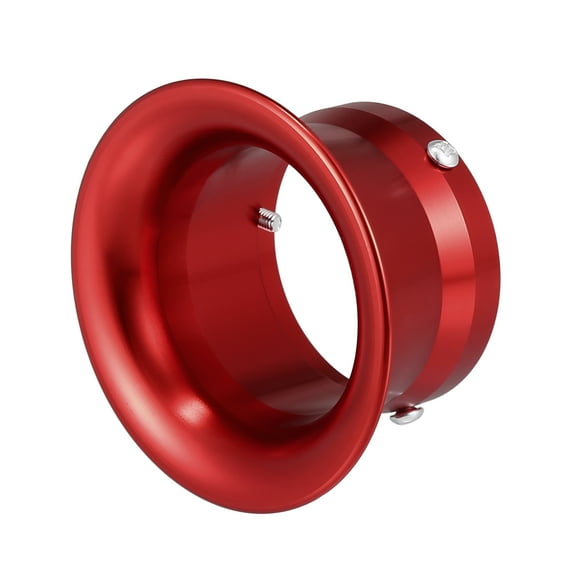 Unique Bargains 55mm 2.17" Motorcycle Velocity Stack for Honda for Yamaha for Kawasaki ATV Aluminum Alloy Red