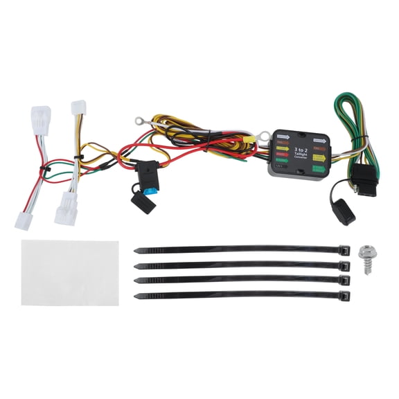 Unique Bargains 56147 4-Pin Trailer Wiring Harness for TOYOTA Prius 2004 2005 2006 2007 2008 2009 2010-2015, Trailer Hitch Wiring Harness for Trailer Lights Connect