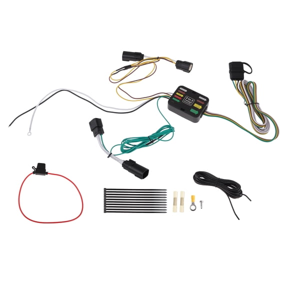 Unique Bargains 56514 4-Pin 4 Way Flat Output Trailer Wiring Harness for Chevrolet Trax 2024-2025 Trailer Hitch Wiring Harness