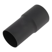 Unique Bargains 57mm x 63mm Mandrel Exhaust Bend Elbow Concentric Reducer 304 Stainless Steel Pipe Adapter 5inch Black