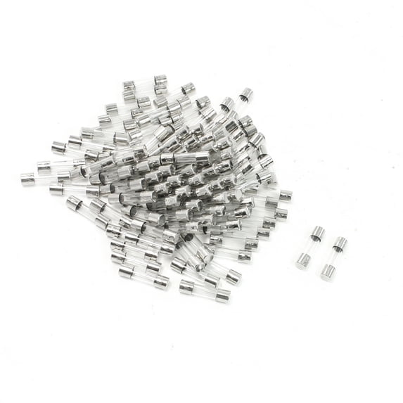 Unique Bargains 5A 250V Fast Blow Acting 5x20mm Glass Tube Fuses 100 Pcs