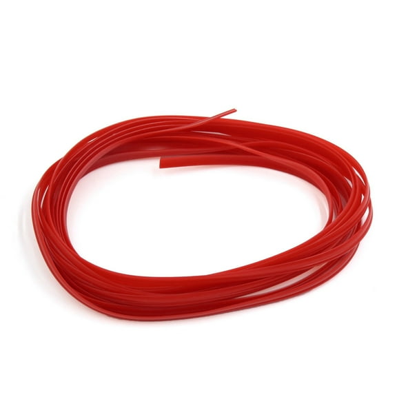Unique Bargains 5M Red Plastic Car Grille Interior Exterior Decoration Trim Strip Line