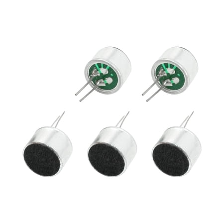 Unique Bargains 5Pcs 46dB 2kOhm Stereo Full-Directional Electret Microphone