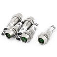 thumbnail image 1 of Unique Bargains 5Pcs /DC 24V Green  Metal Indicator Pilot Dash Light Signal Lamp, 1 of 2
