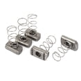 thumbnail image 1 of Unique Bargains 5Pcs M12 304 Stainless Steel Long Spring Channel Nuts for Unistrut Lines, 1 of 4