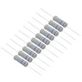 thumbnail image 1 of Uxcell 5W 0.27 Ohm 5% Carbon Film Resistor, Axial Electronic Components Resistors, 10 Pack, 1 of 6
