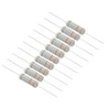 thumbnail image 1 of Uxcell 5W 0.33 Ohm 5% Carbon Film Resistor, Axial Electronic Components Resistors, 10 Pack, 1 of 6
