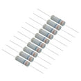 thumbnail image 1 of Uxcell 5W 0.36 Ohm 5% Carbon Film Resistor, Axial Electronic Components Resistors, 10 Pack, 1 of 6