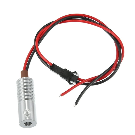 Unique Bargains 5mm 0.20" 12V 2W LED Aluminum Light Source Illuminator for Car DIY LED Light Pink