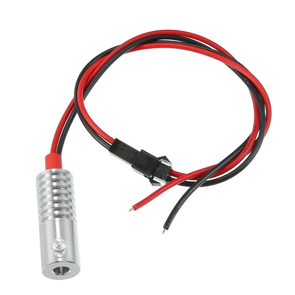 Unique Bargains 5mm 0.20" 12V 2W LED Aluminum Light Source Illuminator for Car DIY LED Light Red