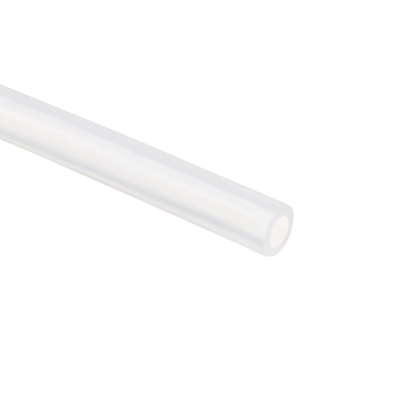 Unique Bargains 5mm x 8mm Silicone Translucent Tube Beer Water Air Hose Pipe 1 Meter