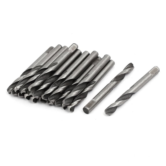 Unique Bargains 5mmx56mm M42 HSS 2-Flute Drilling Drill Bits 20Pcs for Hole Saw Arbor
