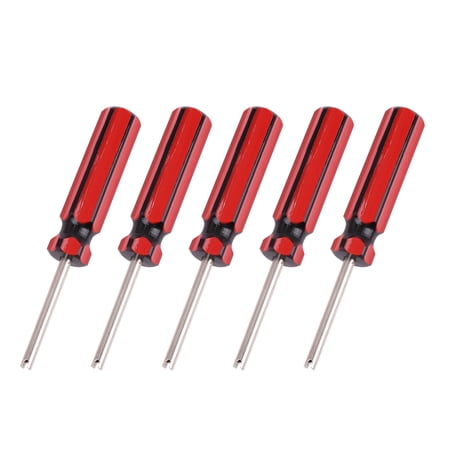 Unique Bargains 5pc Car Truck Bike Screwdriver Valve Stem Core Remover Tire Repair Install Tool