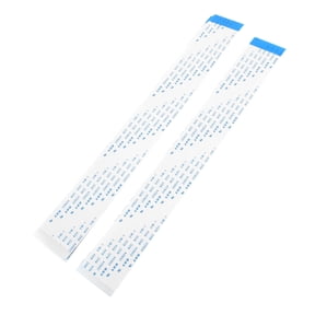 Unique Bargains 5pcs 50 Pins Forward Direction FFC FPC Ribbon Flexible Flat Cable 200mm x 0.5mm