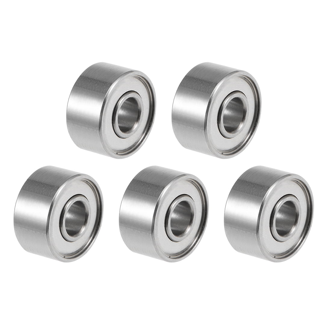 Unique Bargains 5pcs 693ZZ Deep Groove  Double Shielded Ball Bearings Z2 3mmx 8mmx4mm