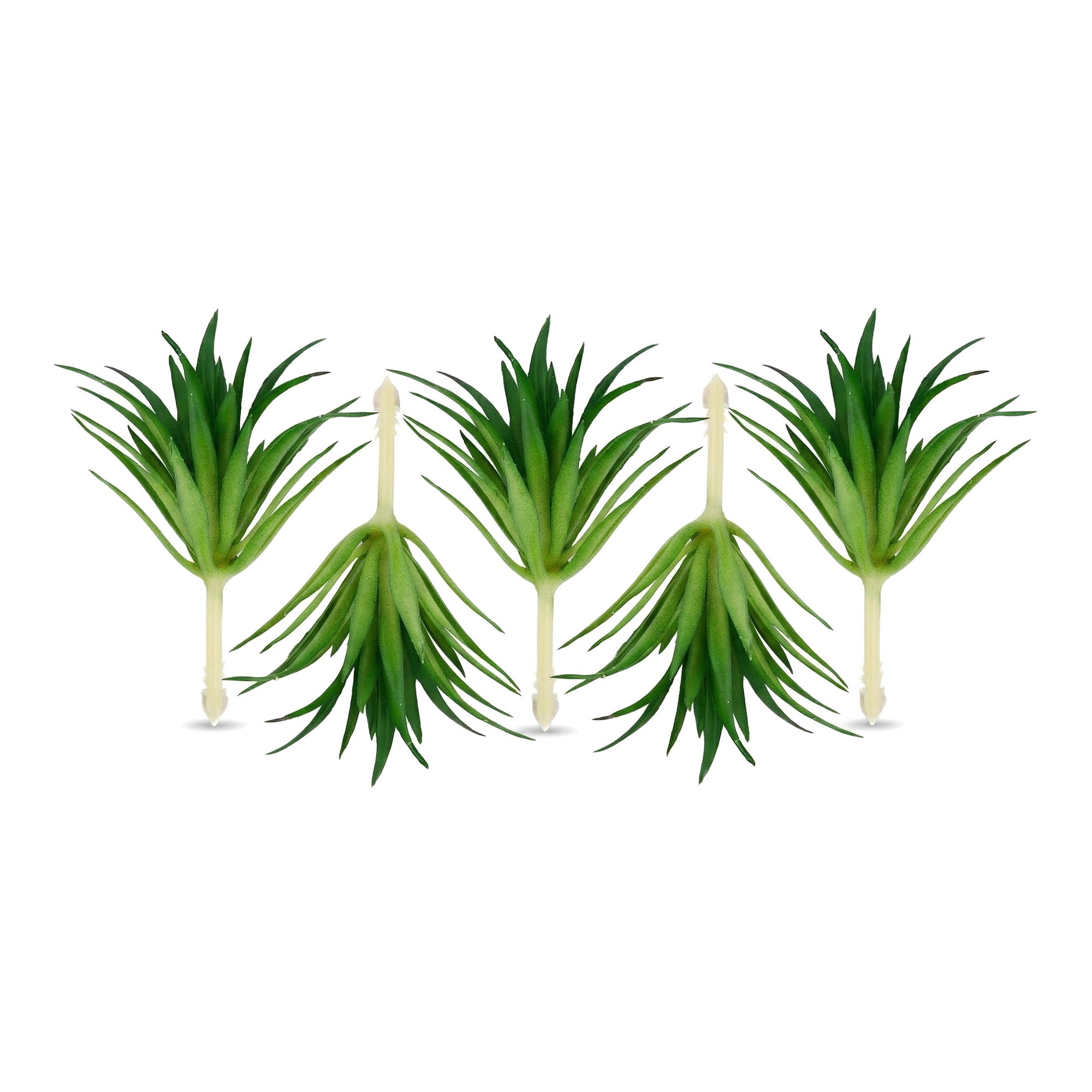 Unique Bargains 5pcs Realistic Artificial Plants Sword Grass Green 6.0"