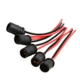 thumbnail image 1 of Unique Bargains 5pcs T10 W5W 168 194 Car Socket Connector Extension LED Wedge Light Base Adapter, 1 of 6