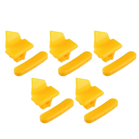 Unique Bargains 5set Motorcycle Tire Changer Insert for Mount Demount Tyre Repair 1.10"x0.83"x1.18"