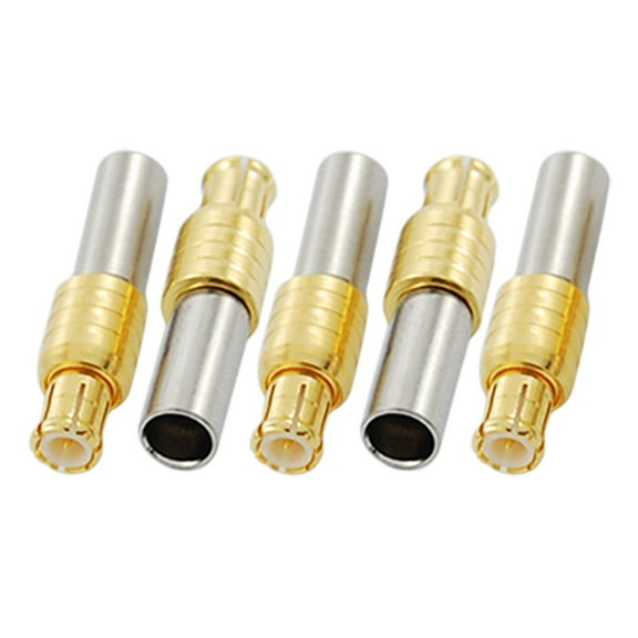 Unique Bargains 5x RG179 Cable MCX Male Plug RF Coaxial Coax Adapter Connector