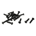 thumbnail image 1 of Unique Bargains #6-32 x 5/8' UNC Alloy Steel Hex Socket Button Head Machine Screws Black 20 Pcs, 1 of 4