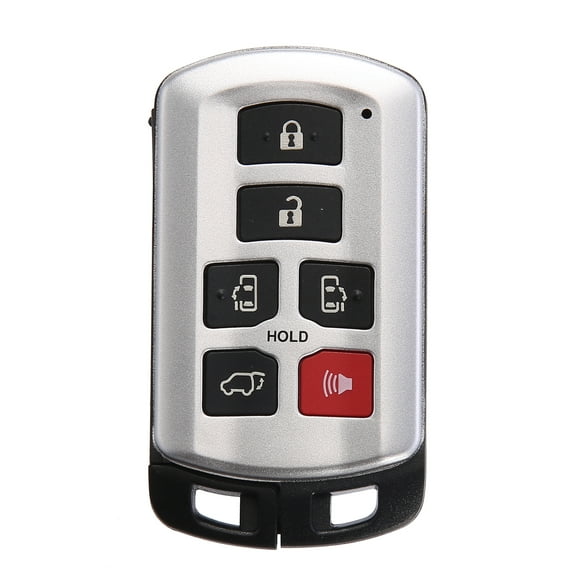 Unique Bargains 6 Button Remote Control Key Case Shell Keyless Entry Housing Replacement for Toyota for Sienna 2011-2020