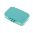 thumbnail image 1 of Unique Bargains 6 Grids Single Layer Pill Box with Individual Compartments Blue, 1 of 6