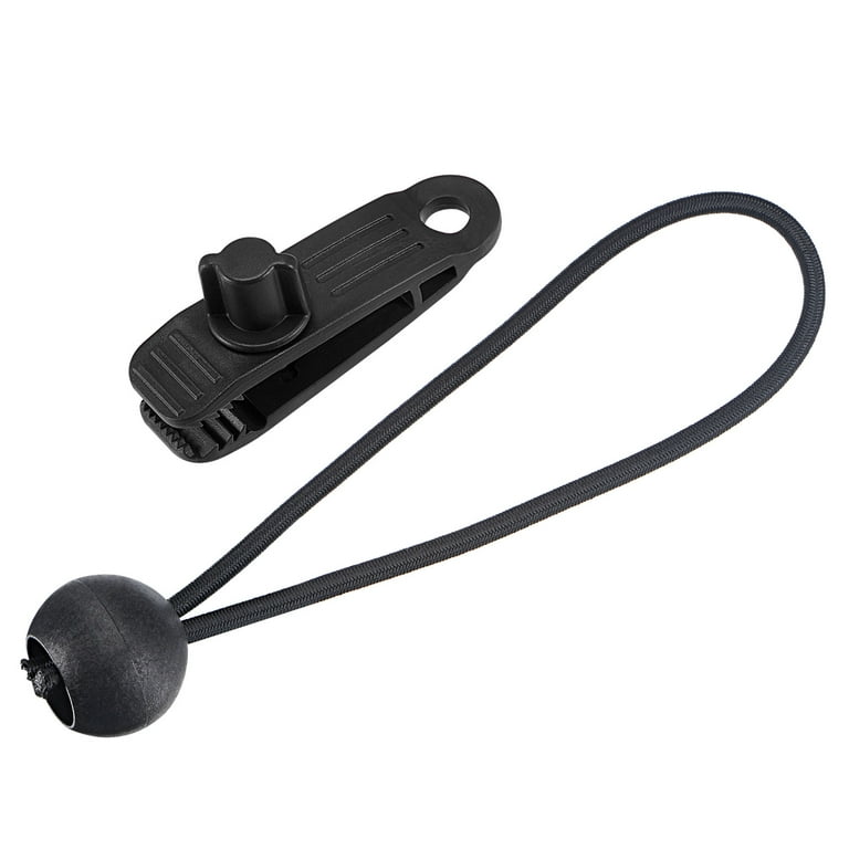12 in. Easy Stretch Cord in Black (4-Pack) 12 in. Easy Stretch Cord in Black (4-Pack)
