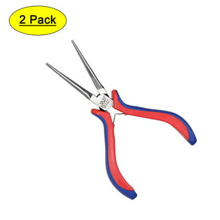 Rustproof Curved Nose Pliers 6 Inch Needle Nose Pliers Wire Cutting Pliers  Stripping Tools Hardware Handmade Accessories