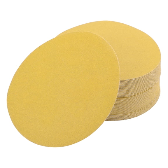 Unique Bargains 6 Inch Sanding Discs Round Hook and Loop Sandpaper- 50 PCS ["180"]