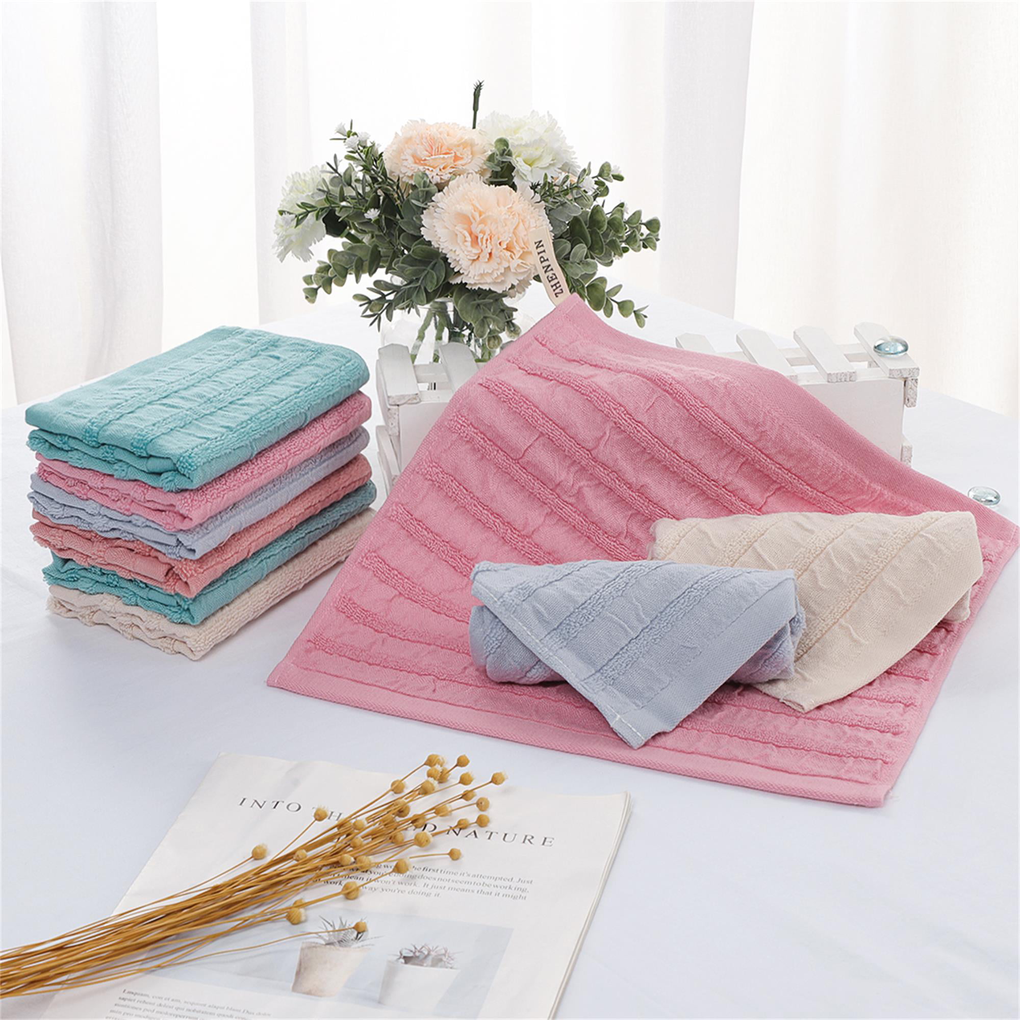 Terry Tea Towels 100% Cotton Set Dish Cloths Kitchen Cleaning Drying T Towel  New