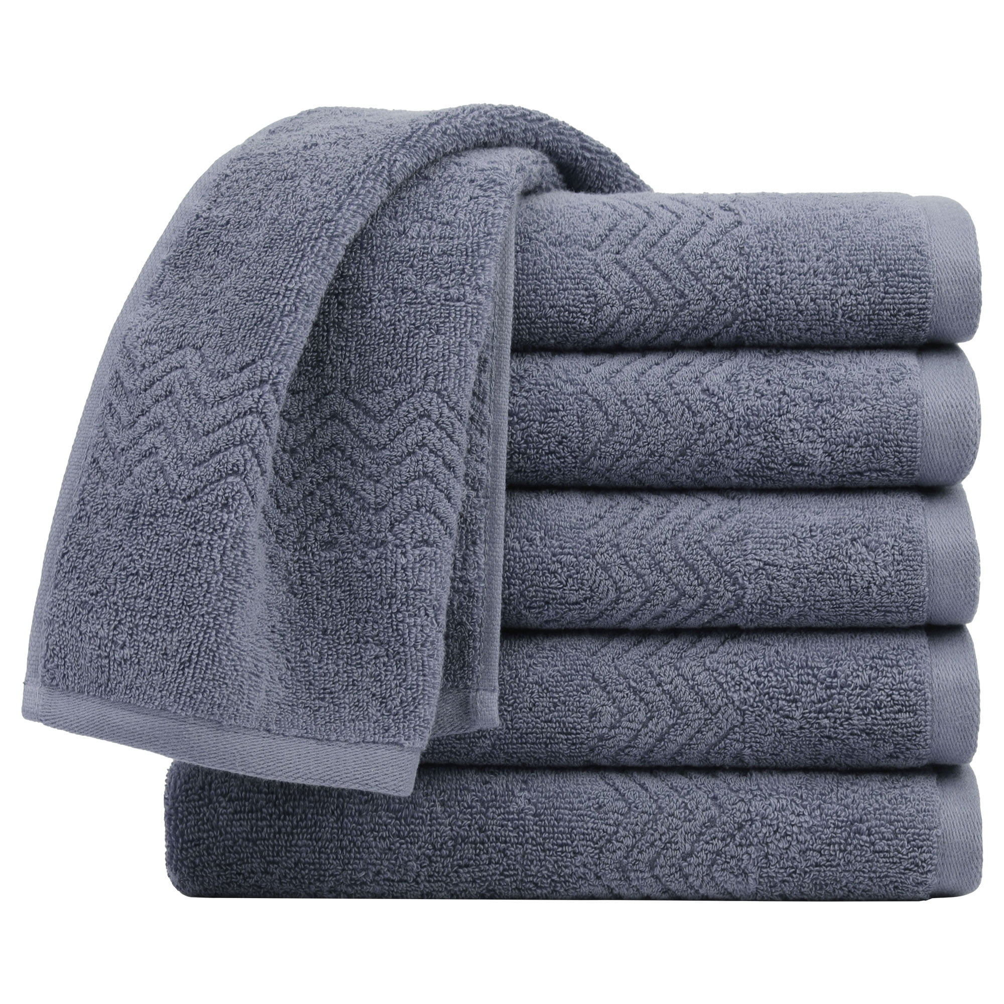 Big Waffle Hand Towel - 500 Dark blue –