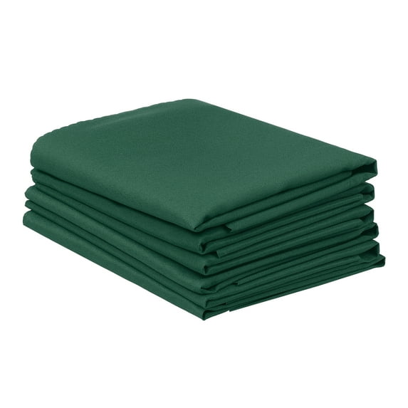 Unique Bargains 6 Pack Polyester Great Napkin Choice for Wedding Restaurant Dinner Banquet Green