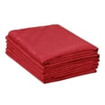 thumbnail image 1 of Unique Bargains 6 Pack Polyester Napkins Printed Floral Napkins for Party and Christmas Red, 1 of 7