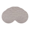 thumbnail image 1 of Unique Bargains 6 Packs Round Placemats for Kitchen Dining Table Decor Flaxen 14x14in, 1 of 7