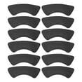 thumbnail image 1 of Unique Bargains 6 Pair Heel Pads Fan-shaped Heel Pads for Shoes Black, 1 of 6
