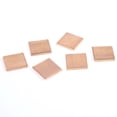 thumbnail image 1 of Unique Bargains 6 Pcs 15mm x 15mm x 1.5mm CPU Heatsink Copper Shim Spacer Pad for Laptop, 1 of 1
