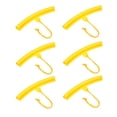 thumbnail image 1 of Unique Bargains 6 Pcs ABS Wheel Protector Tire Changing Tyre Changer Guard Rim Tools for Motorcycle Car ATV 20cm Yellow, 1 of 6