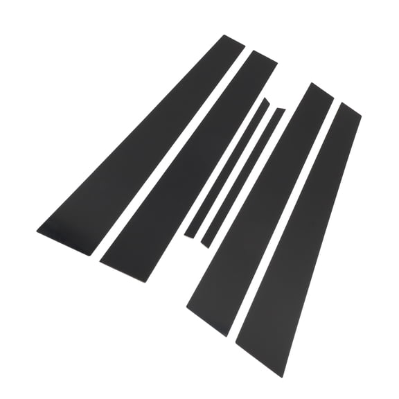 Unique Bargains 6 Pcs Door Pillar Window Trim for Lexus ES 2002-2006 Black