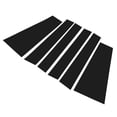 thumbnail image 1 of Unique Bargains 6 Pcs Door Pillar Window Trim for Toyota Sienna 2021-2023 Black, 1 of 8