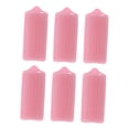 thumbnail image 1 of Unique Bargains 6 Pcs Durable Convenient Sponge Foam Hair Roller for Women 2.99"x1.26" Pink, 1 of 2