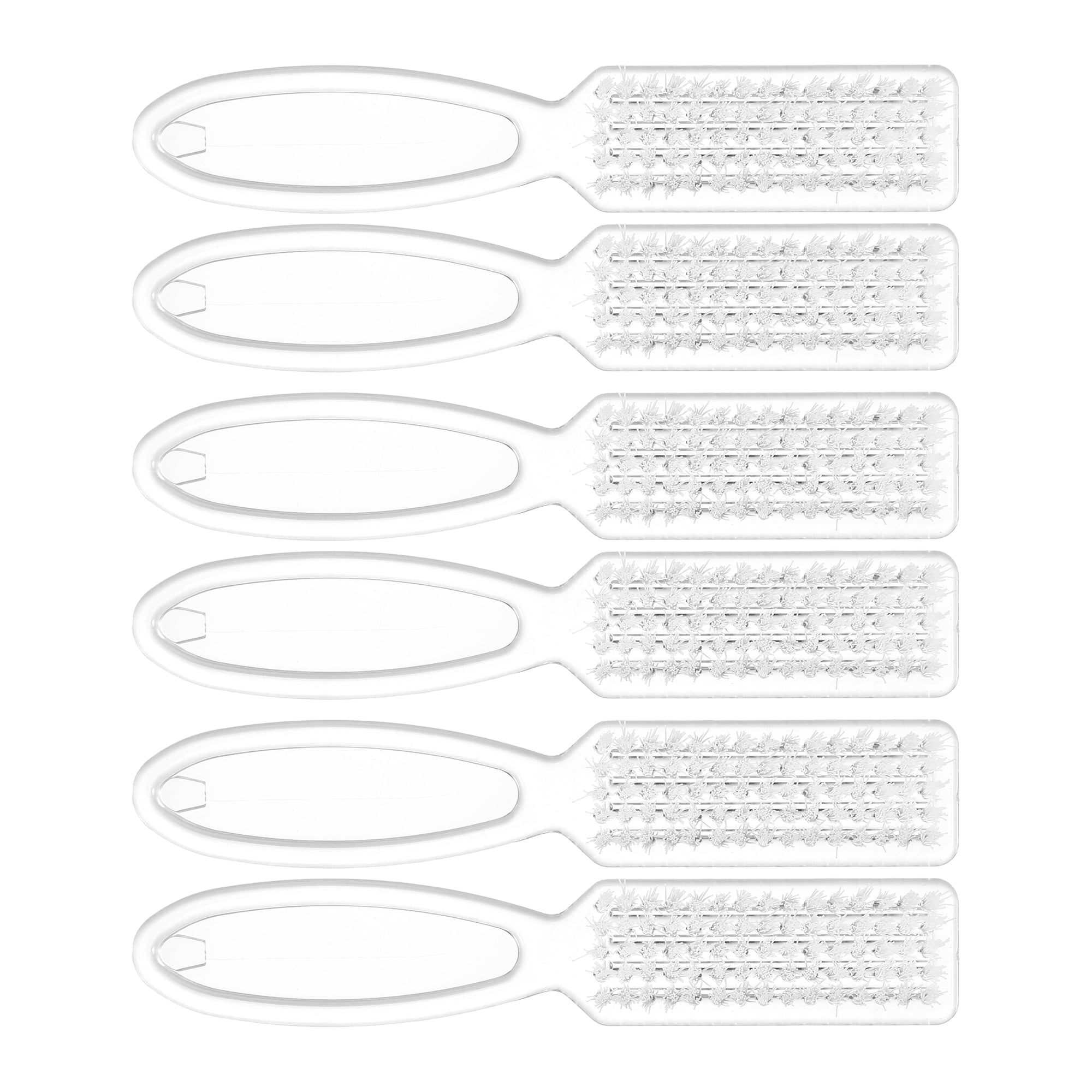 Unique Bargains 6 Pcs Fingernail Cleaner Nail Brush Fingernail Cleaning Tools Manicure Brush