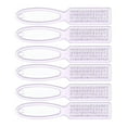 thumbnail image 1 of Unique Bargains 6 Pcs Fingernail Cleaner Nail Brush Fingernail Cleaning Tools with Plastic Handle Clear Purple, 1 of 8