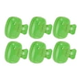 thumbnail image 1 of Unique Bargains 6 Pcs Lightweight Fish-Shaped Toothbrush Covers for Travel Green Plastic, 1 of 5