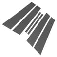 thumbnail image 1 of Unique Bargains 6 Pcs Pillar Window Trim for Nissan Altima 2019-2023 Carbon Fiber Pattern Black, 1 of 8