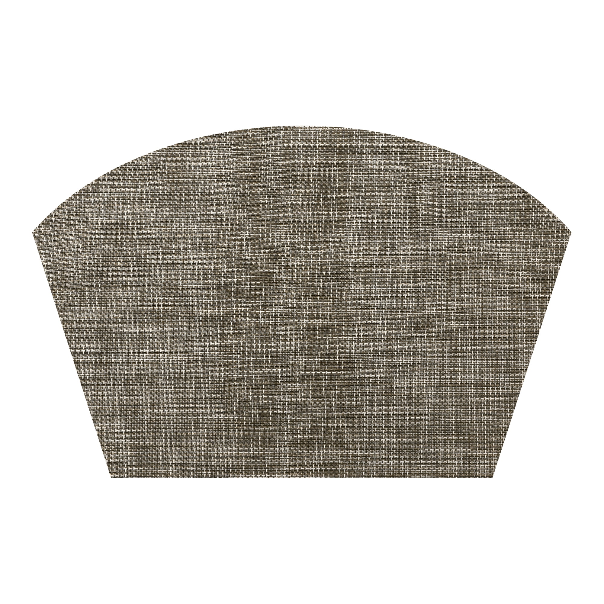 Unique Bargains 6 Pcs Placemats Heat Resistant Table Mats Wipe Clean Dark Brown 18x12 Inch