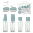 thumbnail image 1 of Unique Bargains 6 Pcs Travel Container Set Portable Travel Bottles Set Blue, 1 of 6