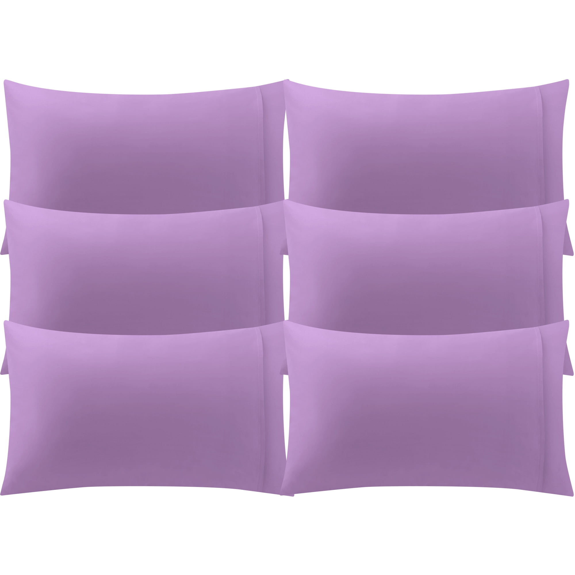 Unique Bargains 6 Piece Breathable Egyptian Cotton Pillow Case Cover