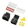 thumbnail image 1 of Unique Bargains 6 Pin Ignition Coil Connector Plug Waterproof Male Female Wire Terminal Connector for Ford Mondeo 1 Set, 1 of 6