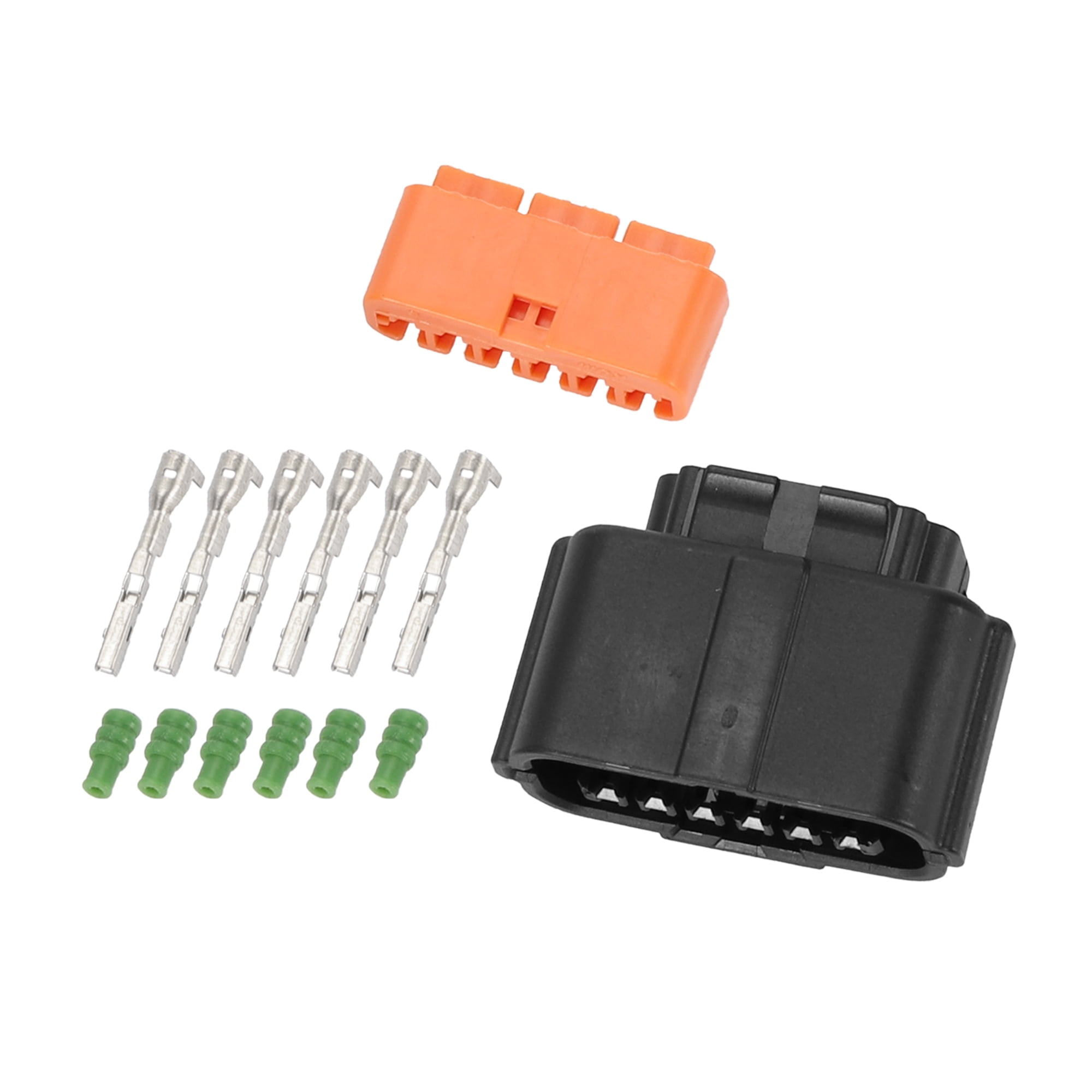 Unique Bargains 6 Pin Reverse Sensor Connector Plug Female Wire ...