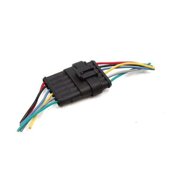 6 Pin Way Car Auto HID Electrical Wire Waterproof Connector Socket